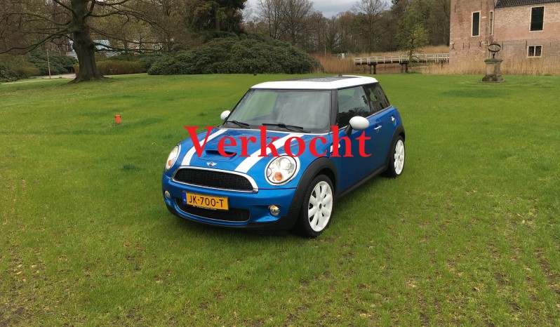 *VERKOCHT* Mini Cooper S, 174 PK uit 11-2006