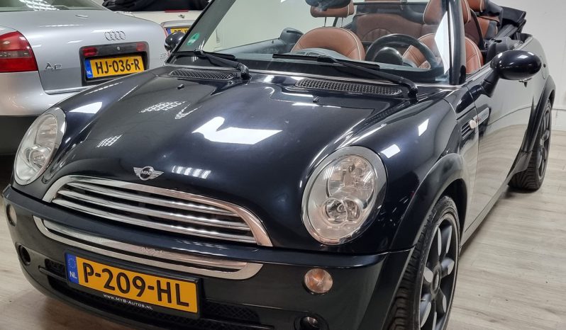 *verkocht* Mini Cooper Cabrio SideWalk | 2008 | 182.801 KM | APK 06-2023 | Leder |