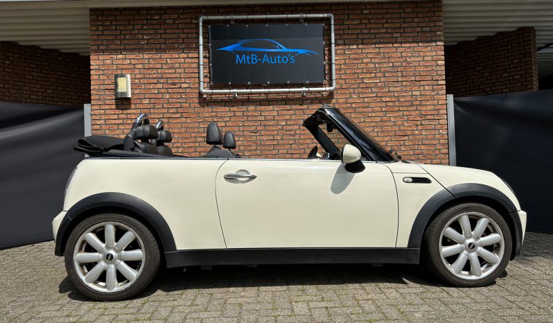 *verkocht* Mini Cooper Cabrio 2007 | Nw APK | 2e eigenaar | Leder | climate | full