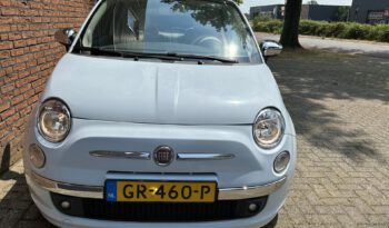 *Verkocht* Fiat 500 1.2 2009 | Nw APK | Panoramisch schuif-/kanteldak | Licht Blauw | NAP | full