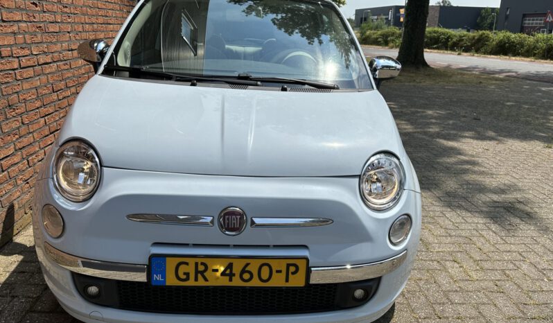 *Verkocht* Fiat 500 1.2 2009 | Nw APK | Panoramisch schuif-/kanteldak | Licht Blauw | NAP | full